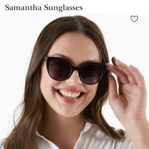 Kate Spade Samantha Black Sunglasses